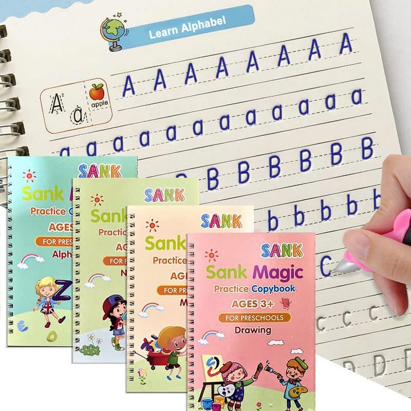 SANK Magic Practice Calligraphy Copybook for Kids - BUY 1 GET 1 FREE