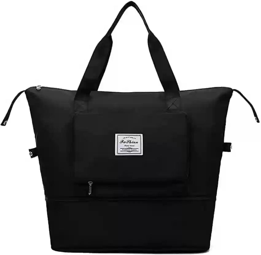 Foldable Travel Duffel Bag with Pocket