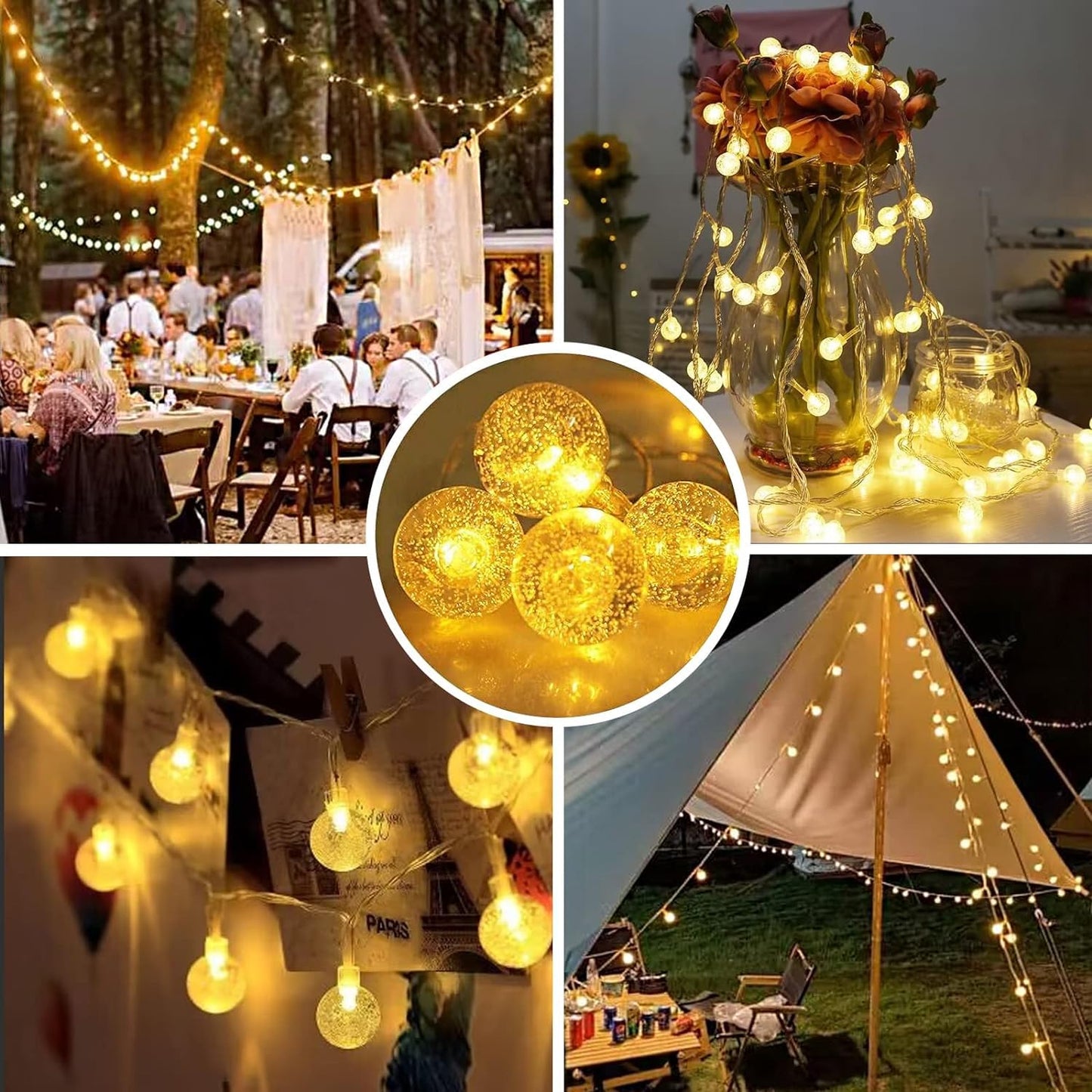 Crystal Ball Led String Light