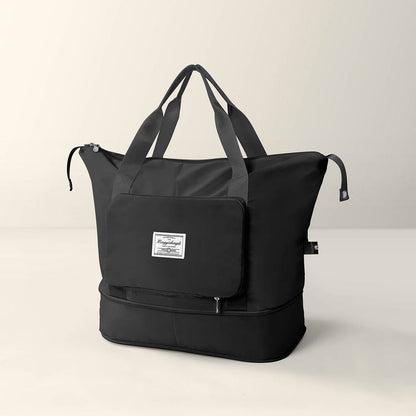 Foldable Travel Duffel Bag with Pocket