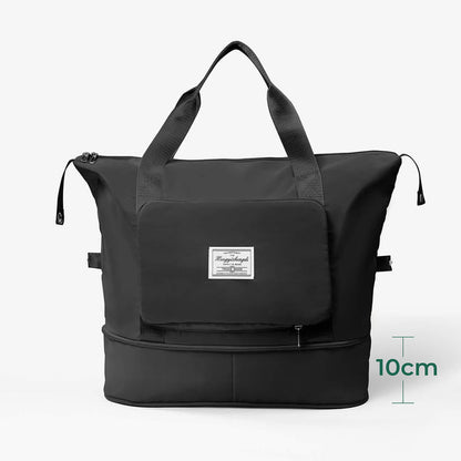 Foldable Travel Duffel Bag with Pocket