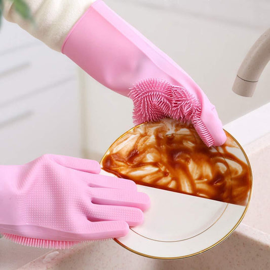 Silicone Cleaning Gloves for Kitchen